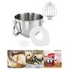 Multifuntional Bowl Lid Mixer Bowl Cover Mixers Lid Stainless Steel Bowl