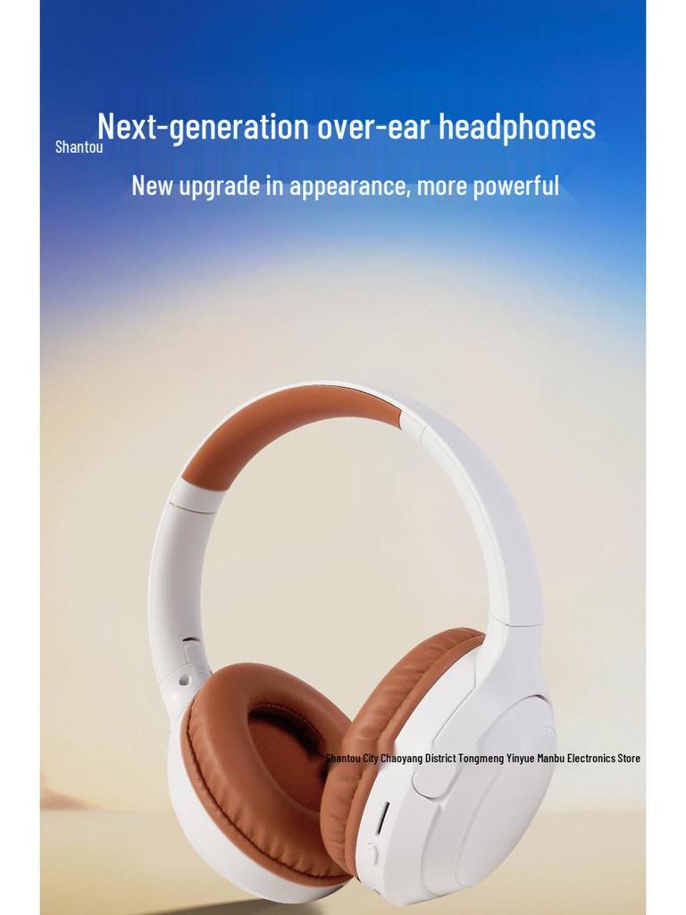 New B29 Over-Ear Wireless Bluetooth Headphones with Active Noise Cancelling, Long Battery Life, and High-Quality Sound