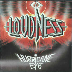 

CD LOUDNESS - HURRICANE EYES WPCL255 ATCO Records 1991 Japan Japanese Pop/Rock Used