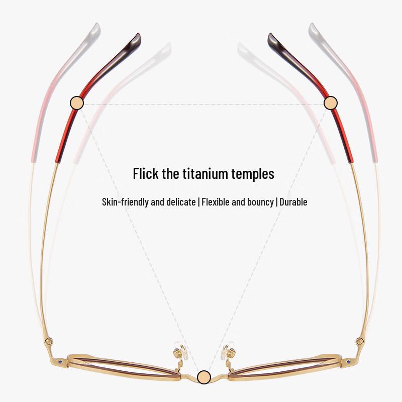 Helen Keller Unisex Round Full-Frame Eyeglass Frame
