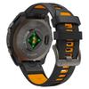 KALEBOL QuickFit 22mm Watch Strap for Garmin Fenix 7 Pro/7/6 Pro Dual Color Silicone Wrist Band