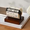 Perpetual Calendar 2025 Large Rotating Desk  Desktop Ornament Desk Countdown Calendar Office Supplies