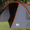 5 Person Tunnel Tent in Grey and Orange 805 x 405 x 211 cm