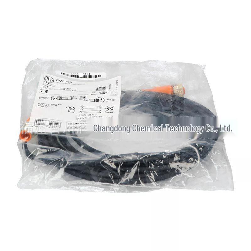 EVC059 EVC058 ifm Sensor Accessories: Oil & Coolant-Resistant Connection Cable, Brand New. EVC059