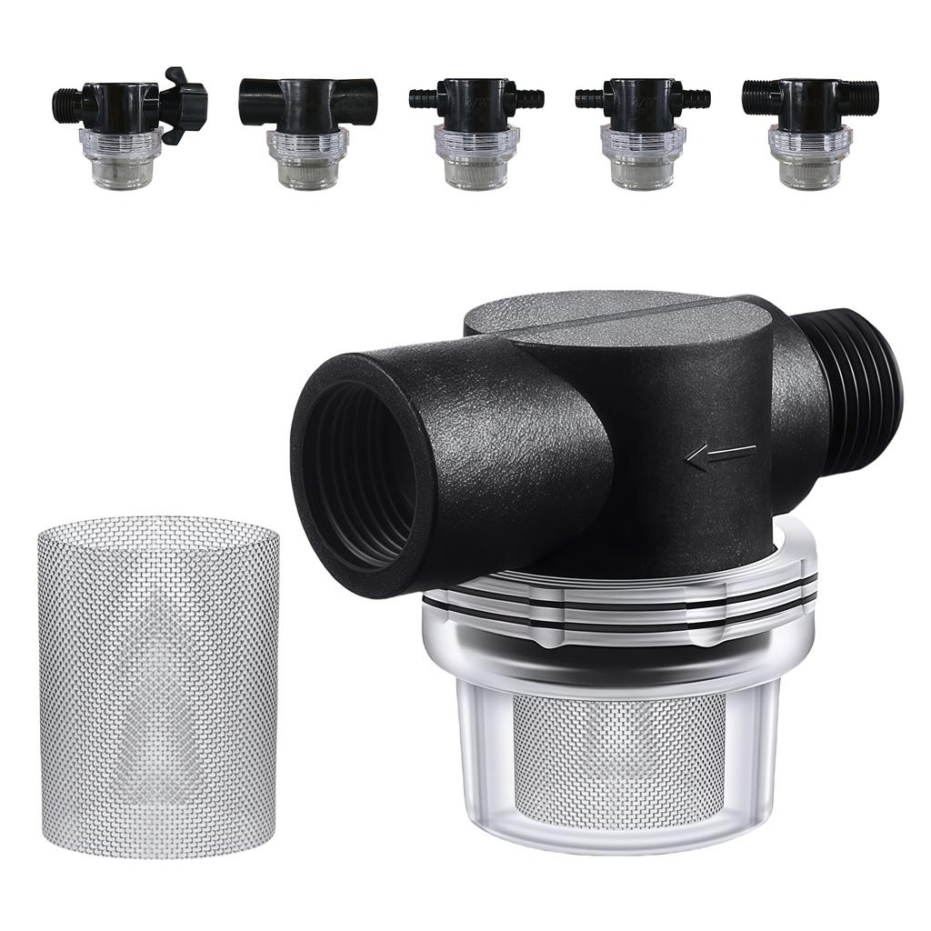 Efficient Whole Home Water Pre Filter System Health Focused Water Filtering Solution Nylon Texture Backwash Filter