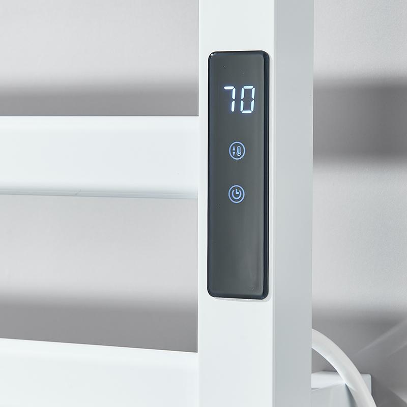 Bathroom equipment Electric towel rack Stainless steel Temperature &Time control Smart home Heated towel rail Towel warmer