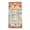 12Pcs/Pack Golden Silver Red Christmas Bow Ornament Tree Decoration Bowknot Pendant For Home