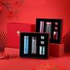 Zhishi Supreme Gift Set: Titanium Thermos, Glass Cup & Tea Caddy