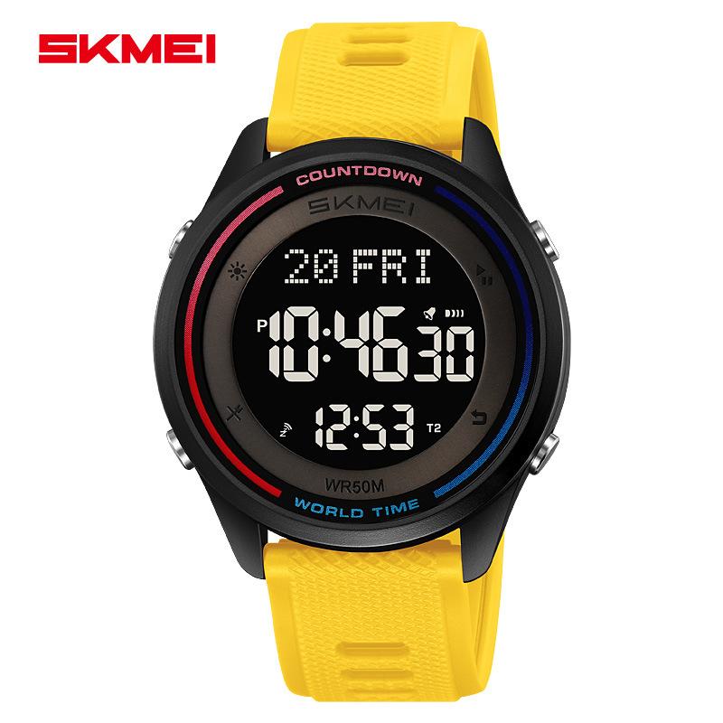 Electronic watch student outdoor leisure men's electronic watch trendy luminous waterproof watch