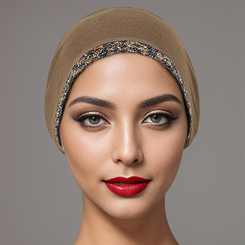 Ramadan Islamic Muslim Underscarf Women Veil Hijab Headscarves Muslim Women Scarf Turbans Head for Woman Hijabs Caps Hat