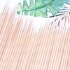 Wholesale 100/300/500Pcs Wooden Eyebrow Eyeline Cotton Swab Lip Gloss Pointy Swabs Cleaning Sticks Eyelash Extension Applicators
