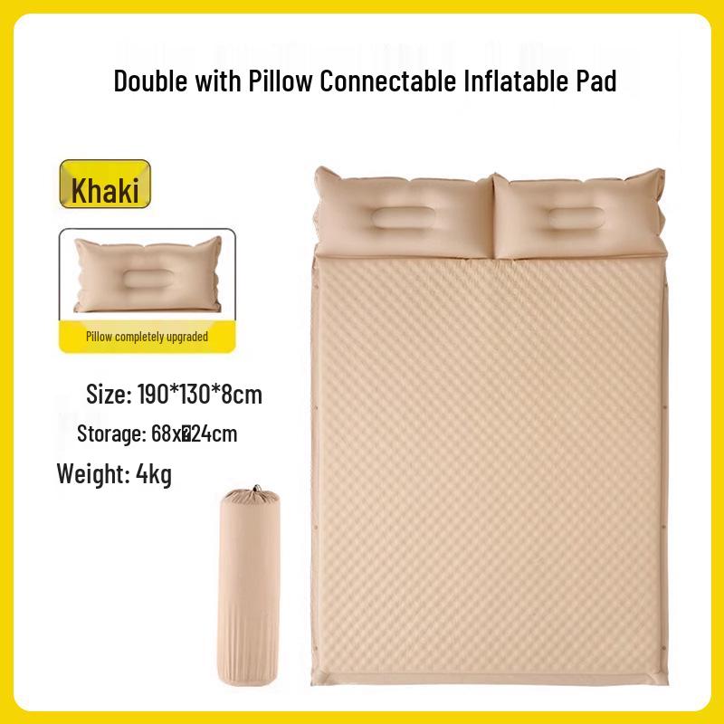 Automatic Inflatable Camping Air Mattress - Portable, Moisture-Proof Sleeping Pad for Outdoor and Home Use