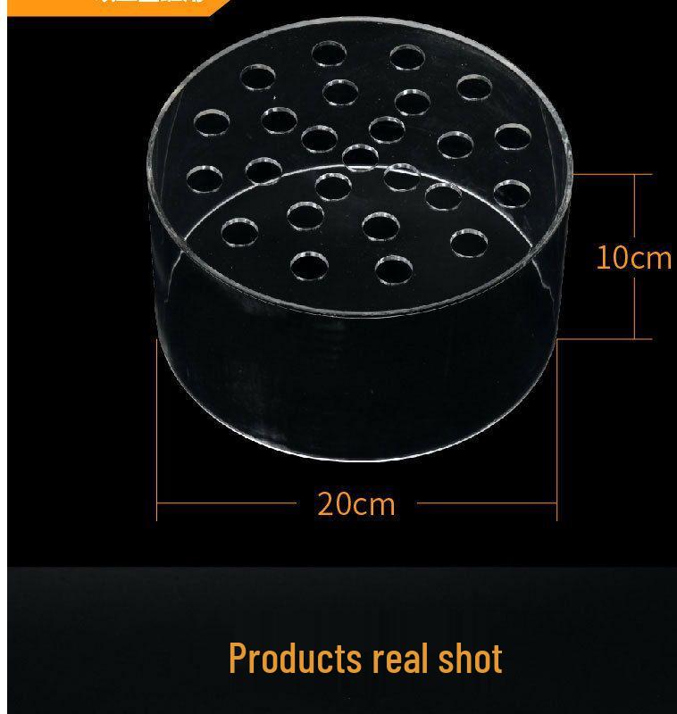 VASTOCEAN Acrylic Coral Feeding and Breeding Protection Disc for Firecracker Brain Coral, Anti-Stealing Food Cover
