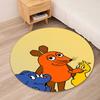 Die Maus Printed Round Rug Carpet Chair Rug Area Rug Entryway Doormats,for Office Chair Living Room Bedroom Kitchen Room.