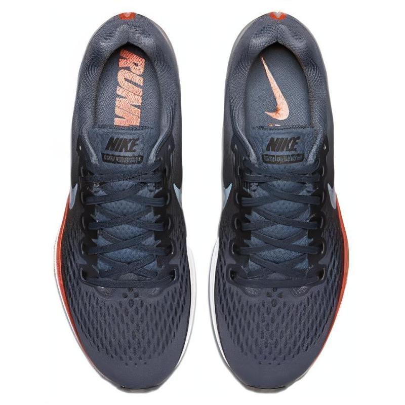 Nike Air Zoom Pegasus 34 Blue Fox Bright Crimson Sneakers 880555-403