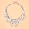 Adjustable Length Tassels Waist Chain Blings Body Chain Decorative Body Chain for Traditional Chinese Attires