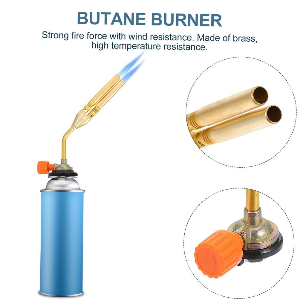 Handheld Portable Welding Gas Torch Flameless Spray Flashlight Lightweight Plastic Body for Industrial Use