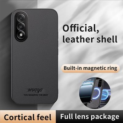 Luxury Business Leather Soft Frame Magnetic Cover For OnePlus Nord 5 CE5 Nord5 5G Phone Cases Capa