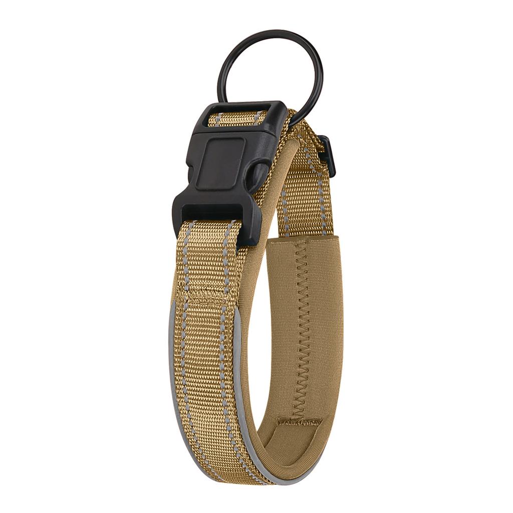 Konfor Neopren Dolgulu Köpek Tasması Ayarlanabilir Dayanıklı Yansıtıcı Koşu Spor Tasması Küçük Orta Büyük Köpekler Doberman için