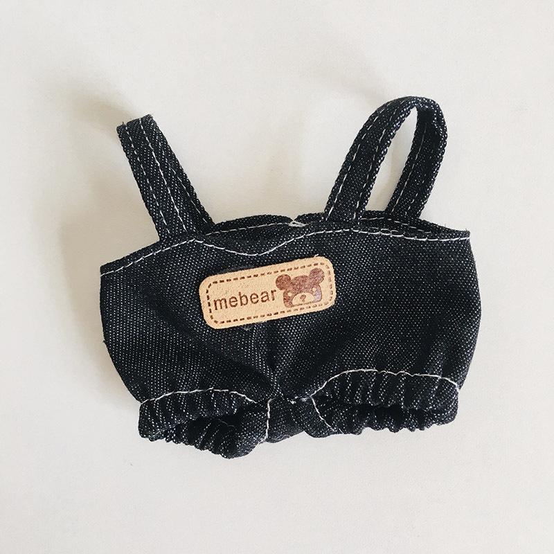 בגדי בובת קטיפה ויניל חמודה 17 ס"מ קופסה עיוורת - תליון LaBuBu שמלת אביזרים