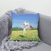 T-Toro I-Inoue Cute Pillow Case Soft Cushion Cases for Farmhouse Sofa Decor Home Decorations and Protector Pillow Case