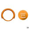 For 1 2 3 4 Series X1 F48 F20 F21 F30 F32 F33 F34 F36 F45 F46 Car Engine Start Button Stickers Ignition Key Ring Trim Cover