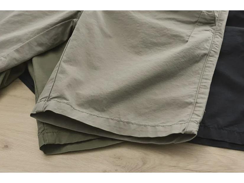 Urban Men's Breathable Elastic-Waist Summer Shorts - Versatile, Lightweight, Loose Fit