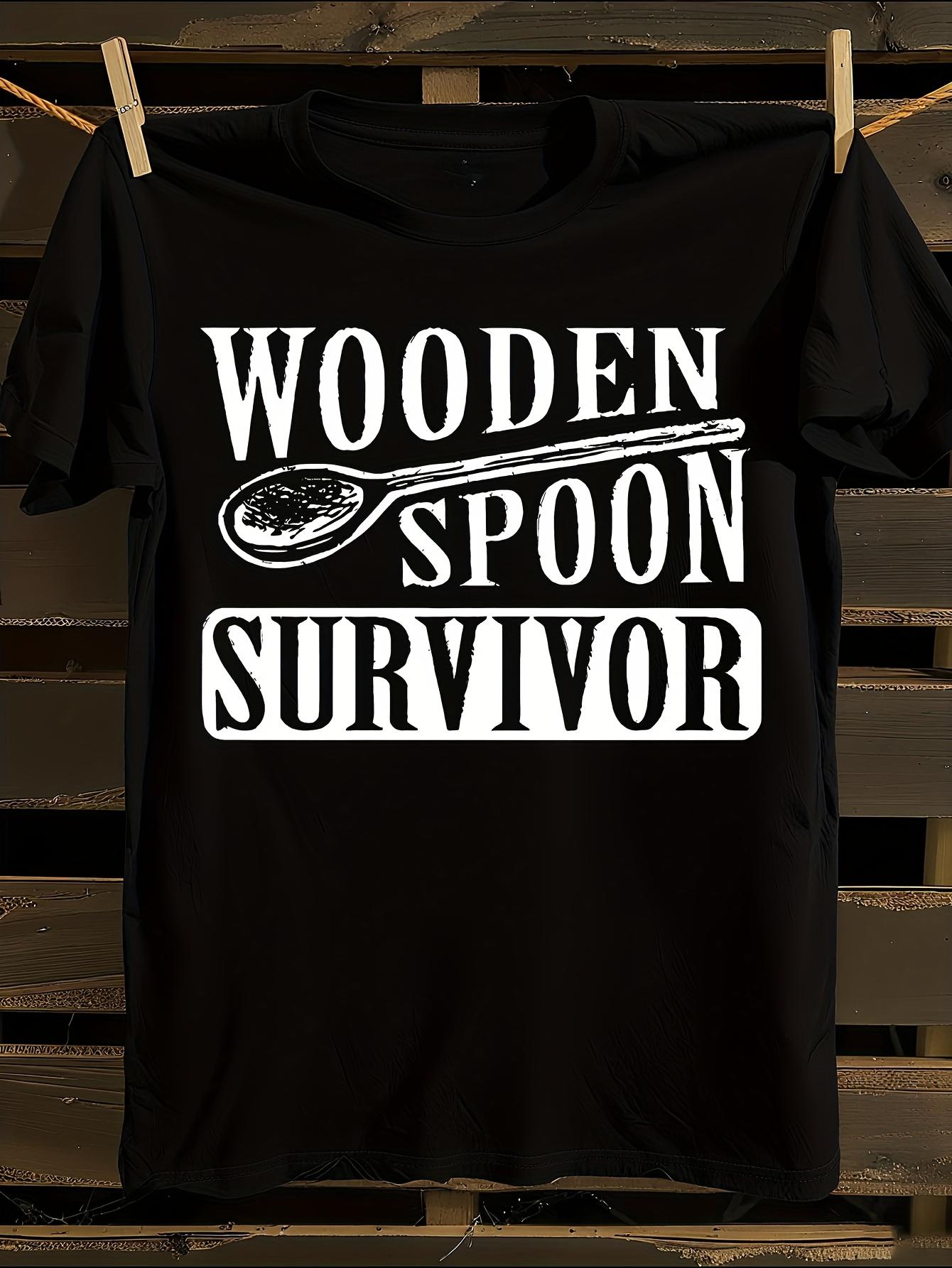 Wooden Spoon Survivor Graphic T-shirt XXL