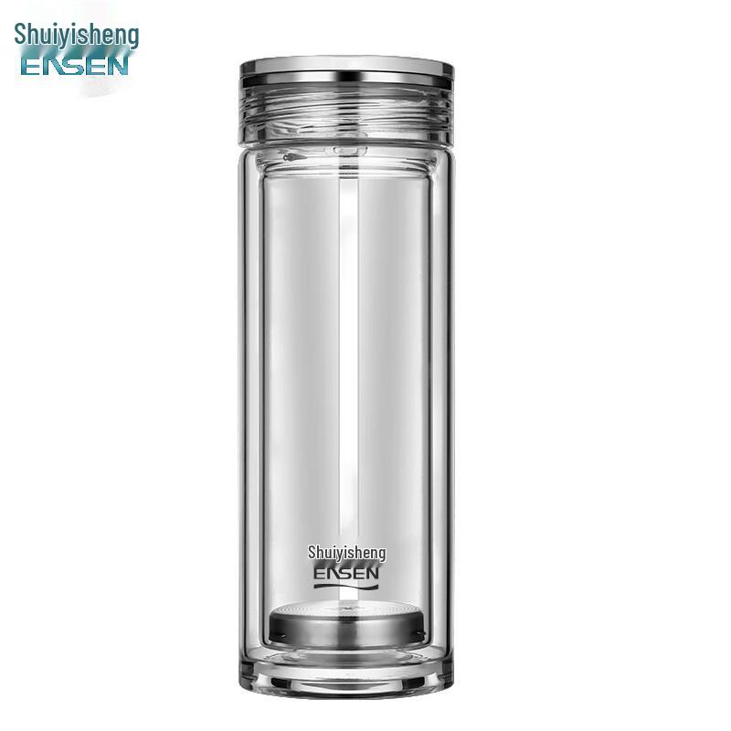 Water Life Insulated Glass Tea Mug with Infuser