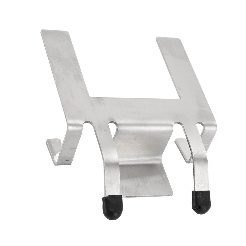 Crock Pot Lid Holder Stainless Steel Slow Cooker Lid Organizer Rack with Anti Slip Silicone Pad for