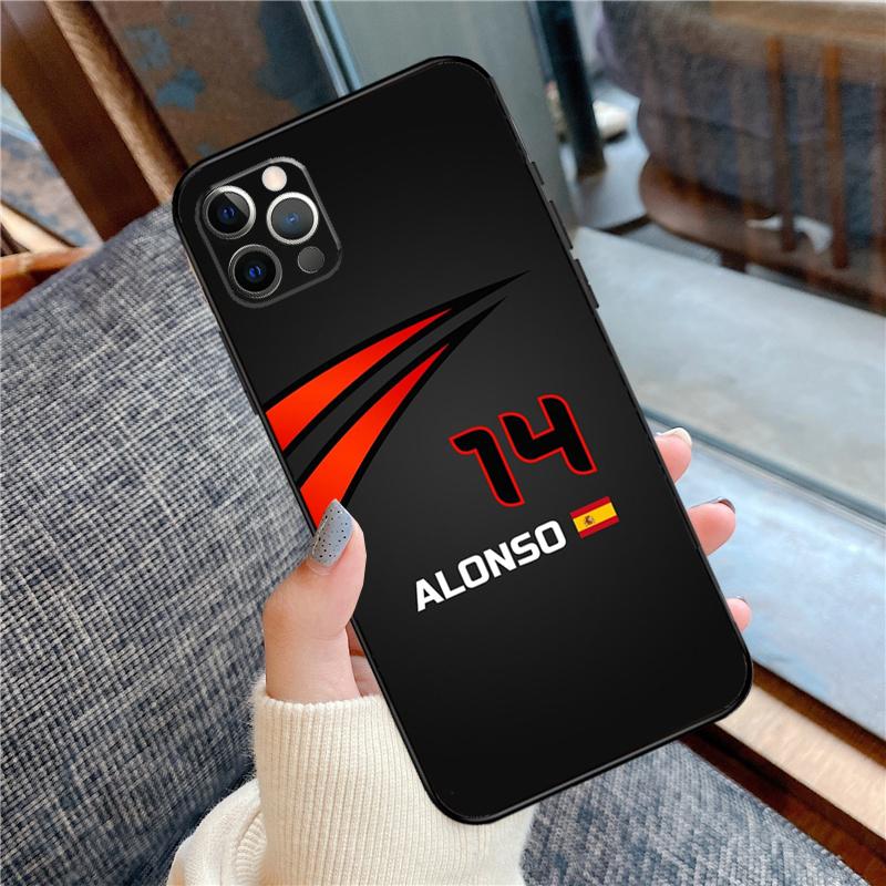 Fernando Alonso 14 Case For iPhone 14 12 11 15 16 Pro Max Phone Cover On iPhone 13 12 Mini X XR XS Plus Cover