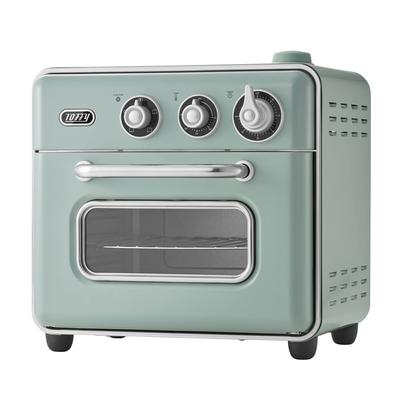 Skrudintuvė orkaitė grotelės lėtas kepimas fermentacija garų funkcija retro [Toffy] Nefritu K-TS5 5-in-1 nefritu K-TS5-PA