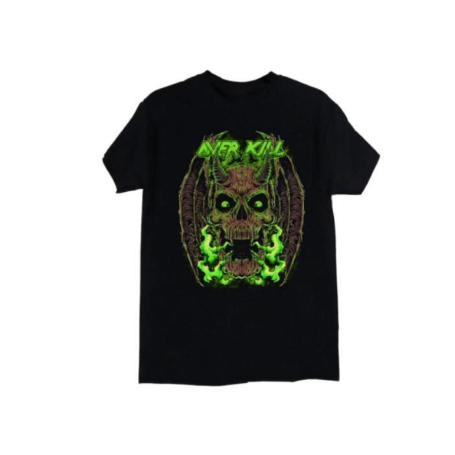 Overkill Skull New Black TShirt Unisex T-Shirt S