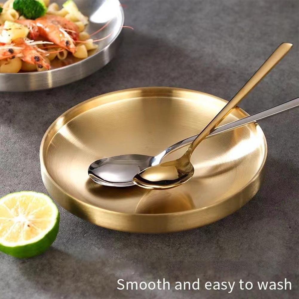For Bedside Tables Elegant Serving Plate For Lively Parties Round Edges Wide Range Of Applications Drop Resistance
