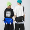 Bolsa Transversal Masculina 2026 Estilo Japonês Bolsa Mensageiro Workwear Casual Ins Grande Capacidade Bolsa Masculina Marca Tendência Bolsa de Ombro
