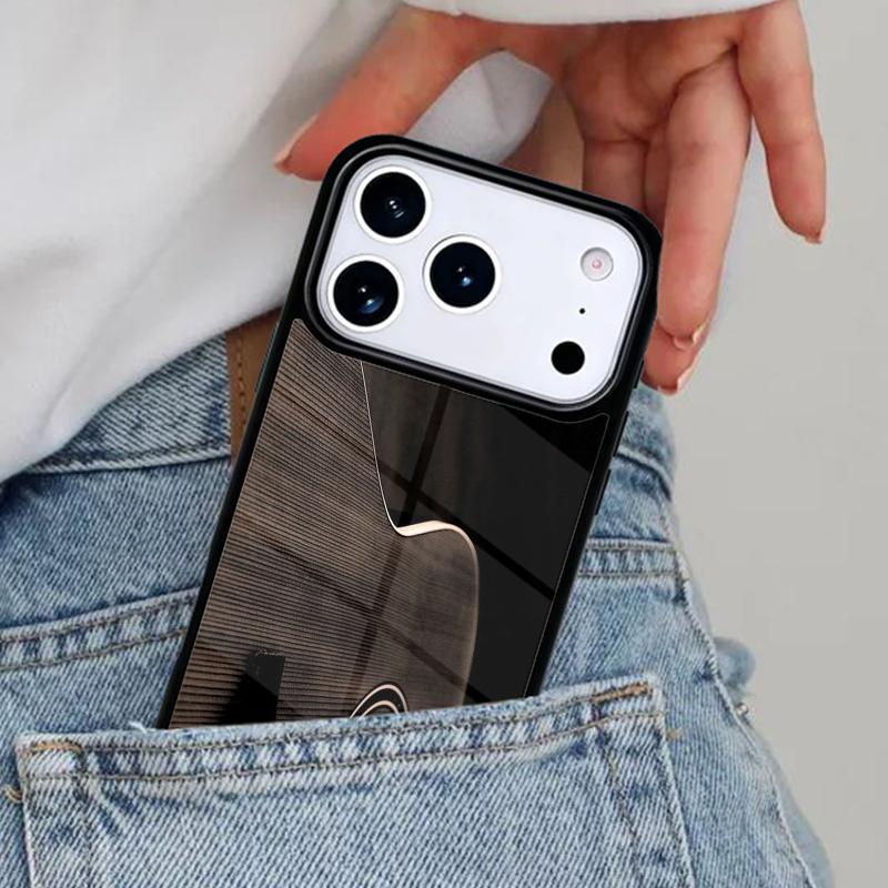 Musical Violin Guitar Phone Case for iPhone 17ProMax 12 13 14 15 16e 17 Pro Max Plus Air Cover