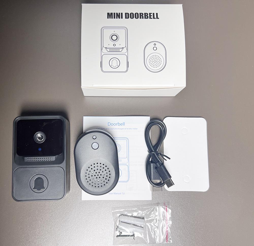 Smart Wireless Video Doorbell Z20 with Two-Way Intercom