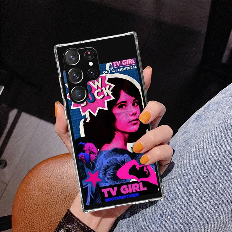 

TV Girl Album Phone Case For Samsung Galaxy S24 S25 Edge S26 Ultra S23 S22 S21 Plus S20 FE + Personalized Print Cover Galaxy S24 Samsung S24 Plus