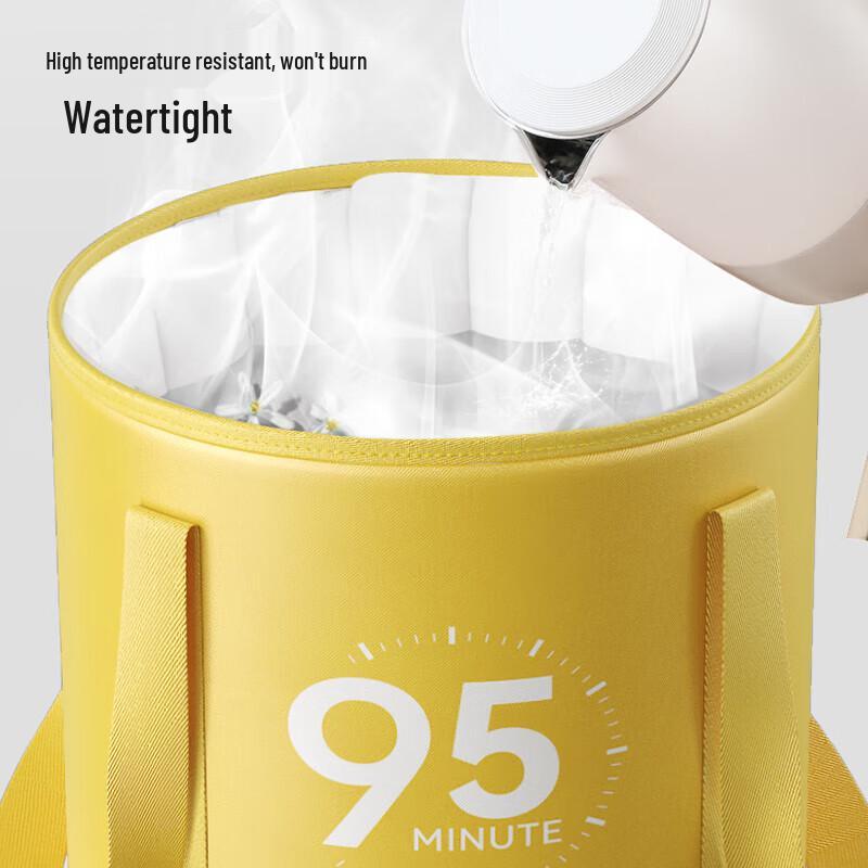 Miaoran Faltbare Isolierte Fußbadewanne