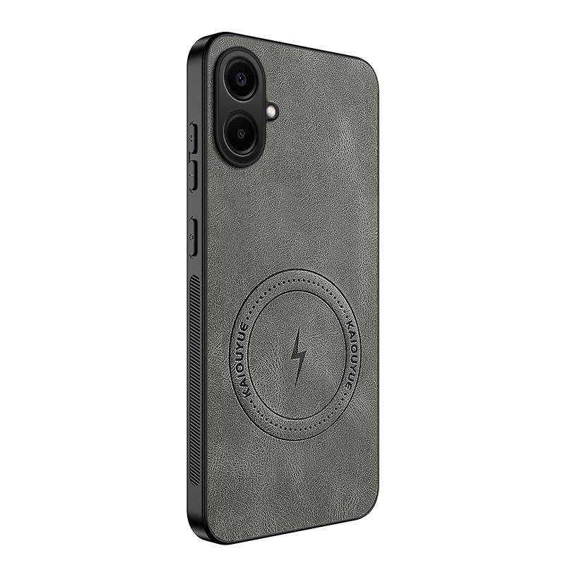 For Samsung A07 Luxury Matte Cortex Leather Phone Case  For Samsung Galaxy A07 Shockproof Silicone Magnetic Protection Cover