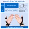 Durable And Safe Velpeau Waterproof Thumb Brace Semi-Rigid Silicone Thumb Splint For De Quervains Tenosynovitis Arthritis Pain And Tendonitis