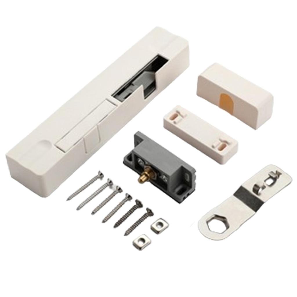 Automatic Door Closer, Door Damper, Silent, Stopper, Metal Accessories for Home, Commercial, Garage