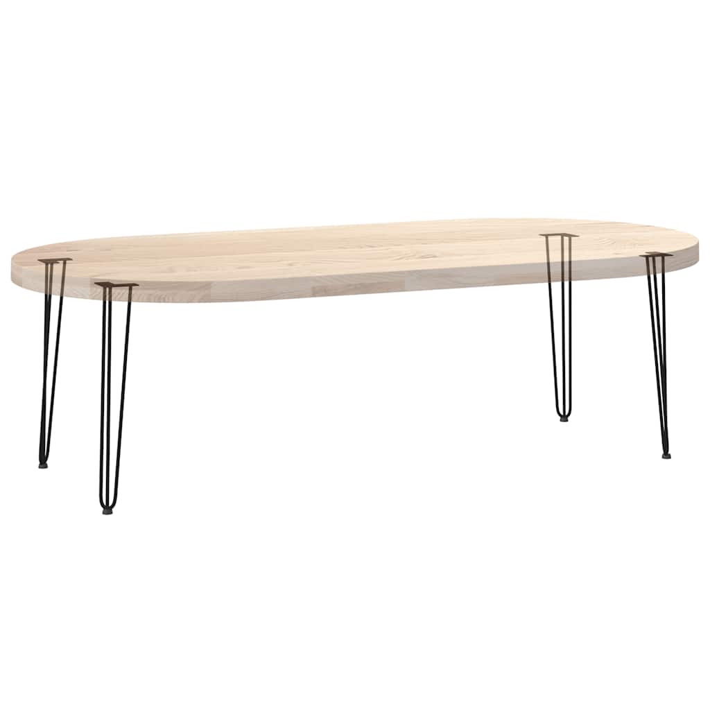 Vidaxl Nogi Do Stołu Hairpin, 4 Szt., Czarne, 72 Cm, Lita Stal