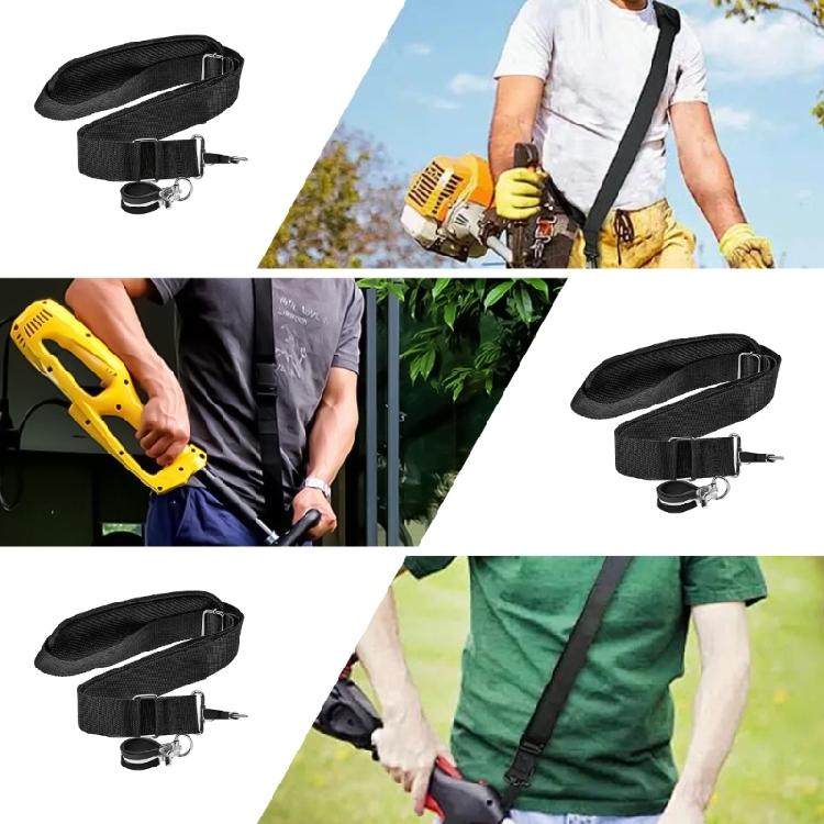 Ergonomic Eater Support Strap Weeder Trimmer Harness Quick Release for Efficient Lawns Maintenance Adjustable 78cm-95cm