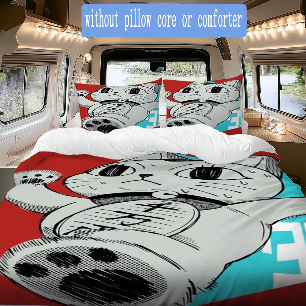 Turbo Granny Pattern Bedding,Quilt Set Quilt Cover Pillowcase Home Birthday Gift (1*duvet cover+2*pillowcase,without core)SSJT0917148