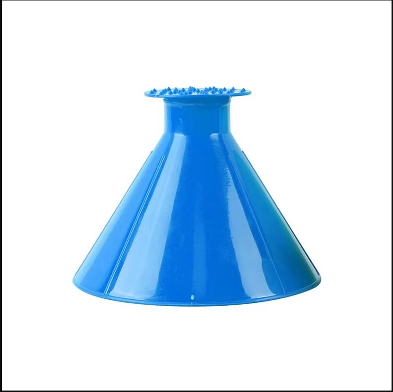 Car Window Windshield Magic Ice Scraper Oil Funnel Snow Remover Shovels Deicer Cone Tool Scraping Winter Accessories