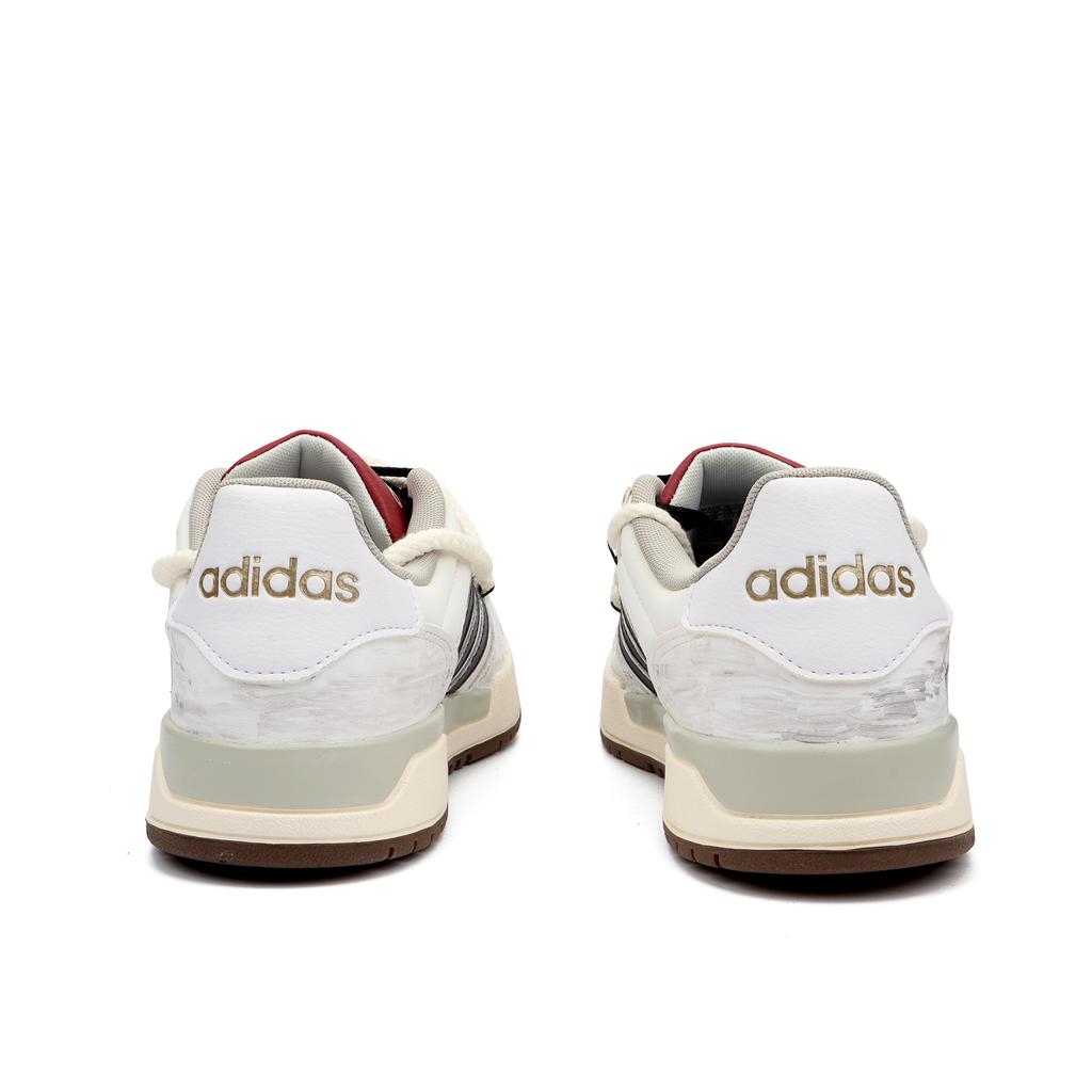 Adidas Neo Entrap Gray Doll Abrasion Resistant, Lightweight, Balanced Low top Skateboard Shoes Unisex Gray White FW3462(Team900--SBOX)