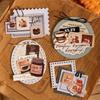 Ketchup Girl Tea House Die-Cut Washi Tape - Warm Tea Light Series DIY Journal Stickers