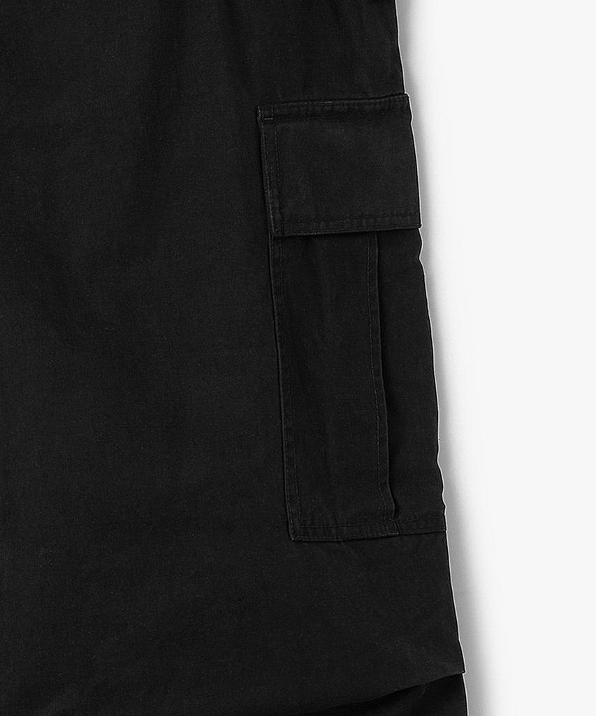 SIO Cargo Cotton Big Pants_Black