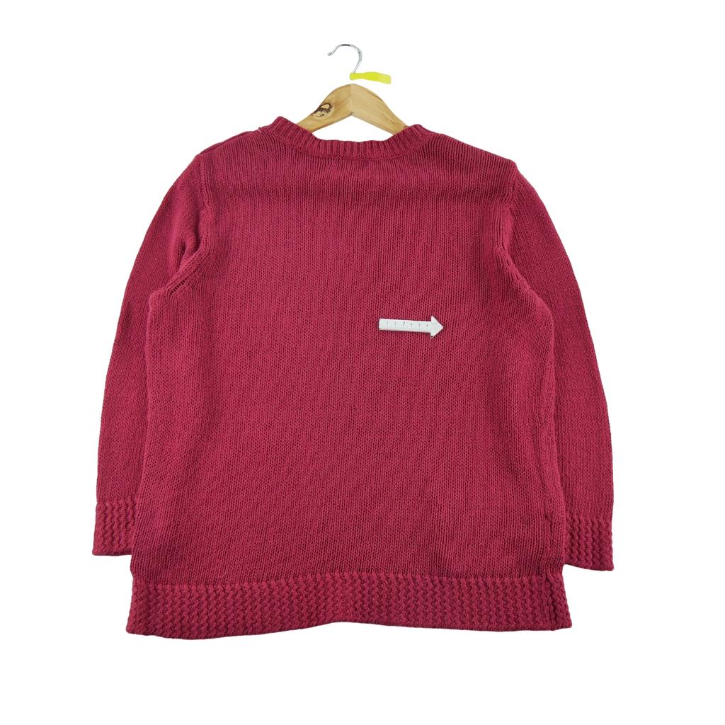 Seconde vie - Pull Femme  Rouge - Bon état